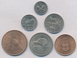 Új-Zéland 1963. 1/2p-1Fl (6xklf) T:1-
New Zealand 1963. 1/2 Penny - 1 Florin (6xdiff) C:AU - Unclassified