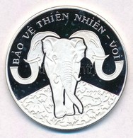 Vietnam 1993. 100D Ag 'Elefánt' T:PP Fo.
Viet Nam 1993. 100 Dong Ag 'Elephant' C:PP Spotted
Krause KM#43 - Unclassified