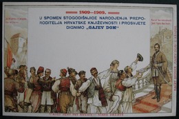 CROATIA - HRVATSKA,SPOMEN STOGODIŠNJICE LJUDEVITA GAJA 1809-1909 - Croatie
