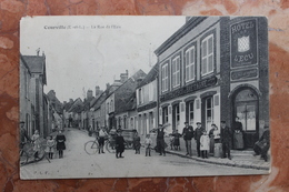 COURVILLE (28) - LA RUE DE L'ECU - Courville