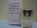 CARTIER " BAISER VOLE" MINI EDP 6 ML  NEUVE  LIRE !!! - Miniatures Femmes (avec Boite)