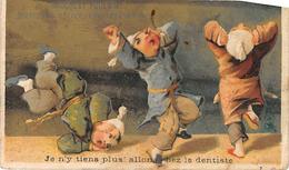 Théme:  Métier.  Dentiste. Image Chocolat Poulain  10x6.5     (voir Scan) - Otros & Sin Clasificación