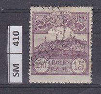 SAN MARINO   1925	Veduta , Cent 15 Usato - Used Stamps