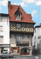 63 - COURPIERE - Maison Moyennageuse Du XIVe S - Magasins A LA RENAISSANCE Et TEINTURIER -carte Couleur CIM COMBIER à MA - Courpiere