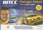 Portugal Carnet 12 Timbres Personnalisés FIA World Touring Car Championship Course Automobile 12 Personalized Stamps Bkl - Cars