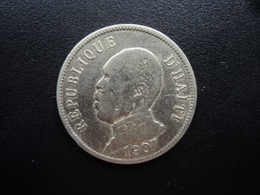 HAÏTI  : 50 CENTIMES  1907  KM 56   TB+ / TTB - Haití