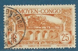 Congo Français   - Yvert N° 120  Oblitéré   - Bce13020 - Unused Stamps