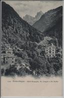 Promontogno - Hotel Bregaglia, Piz Cengalo E Piz Badile - Photo: Wehrli - Bregaglia