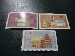 TIMBRES   ALLEMAGNE     EUROPA   1978    N  816  A  818   COTE  4,50  EUROS      NEUFS  LUXE** - 1978