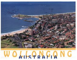 (125) Australia - (with Stamp At Back Of Card) NSW - Wollongong - Wollongong