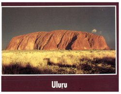 (125) Australia - (with Damage Stamp At Back Of Card)  - NT -  Uluru - Uluru & The Olgas