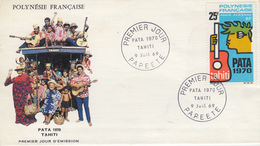 Enveloppe  FDC  1er Jour  POLYNESIE   PATA    1969 - FDC