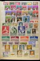 CHRISTIANITY Late 1940's To Early 1970's World Never Hinged Mint Collection In A Stockbook, All Different Complete Sets, - Sin Clasificación