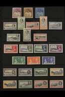 1924-1952 FINE MINT COLLECTION. An Attractive, ALL DIFFERENT Mint Collection Presented On A Pair Of Stock Pages. Include - Ascensión