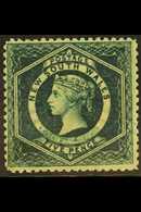 NEW SOUTH WALES 1860-72 5d Dark Bluish Green, Double Lined Wmk, SG 162a, Very Fine Mint For More Images, Please Visit Ht - Altri & Non Classificati