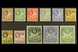 1912-16 Pictorial Definitive Set, SG 170/80, Very Fine Mint (11 Stamps) For More Images, Please Visit Http://www.sandafa - Barbades (...-1966)