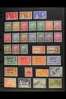 1937-52 MINT COLLECTION An ALL DIFFERENT, Complete "Basic" Mint Collection With All Definitive, Commemorative & Dues Set - Barbados (...-1966)