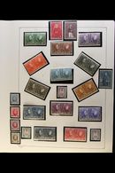 1925-1949 ATTRACTIVE NEVER HINGED MINT COLLECTION In Hingeless Mounts On Pages, All Different, Highly COMPLETE From Late - Other & Unclassified