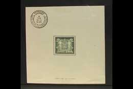 1930 Philatelic Exhibition Mini-sheet (SG MS568, COB BL2, Michel Block 1), Fine Mint, Small Faults, Cat £475. For More I - Altri & Non Classificati