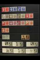 1930-1939 ADVERT LABELS SE-TENANT PAIRS. Never Hinged Mint All Different Collection Of Advert Label+stamp Horizontal Se- - Autres & Non Classés