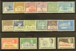 1963-69 Complete Definitive Set, SG 1/15a, Lightly Hinged Very Fine Mint (16 Stamps) For More Images, Please Visit Http: - Sonstige & Ohne Zuordnung