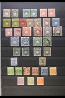 1890-1901 OLD TIME COLLECTION. A Mint & Used Collection, Presented On A Stock Page. Includes 1890 "Light & Liberty" Rang - British East Africa