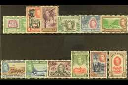 1938-47 Pictorial Definitive Set, SG 150/61, Very Fine Mint (12 Stamps) For More Images, Please Visit Http://www.sandafa - Honduras Británica (...-1970)