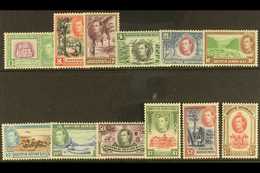 1938-47 Pictorial Definitive Set, SG 150/61, Never Hinged Mint (12 Stamps) For More Images, Please Visit Http://www.sand - Britisch-Honduras (...-1970)