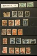 1865-1947 RANGE ON STOCKLEAVES Mint (a Few Earlier Unused) And Used, Some Mixed Condition And Duplication But Much Is Fi - Otros & Sin Clasificación
