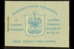 1937-38 Blue & White Cover Booklet (French Text 57mm Wide), SG SB29b, Fine For More Images, Please Visit Http://www.sand - Autres & Non Classés