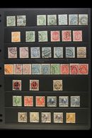 1882-1912 FINE USED COLLECTION A Most Useful Used Selection With Watermark, Perforation & Shade Variants, Neatly Present - Other & Unclassified