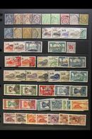 GABON USED 1904-72 USED COLLECTION - Includes 1886 Range To 50c, 1910 Inscribed "Congo Francais" To 35c, 1910-18 Most Va - Other & Unclassified