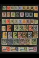 1912-36 KGV MINT COLLECTION An Attractive, ALL DIFFERENT Mint Collection Presented On A Stock Page That Includes 1912-22 - Gambia (...-1964)