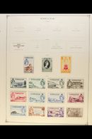 1953-1987 COMPREHENSIVE SUPERB MINT COLLECTION On Pages, All Different, Virtually COMPLETE For The Period, Inc 1953-59 & - Gibraltar