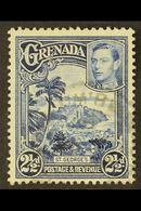 1938 2½d Bright Blue, Geo VI, Variety "perf 12½ X 13½", SG 157a, Very Fine Used. For More Images, Please Visit Http://ww - Granada (...-1974)