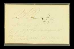 1833 LUCKY VALLEY, CLARENDON, SUGAR PLANTATION ENTIRE LETTER TO H.L. LONG (LANDOWNER) IN LONDON, MENTION OF NEGROES & NA - Giamaica (...-1961)