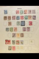 1860-1935 MINT & USED MISCELLANY On Album Pages With QV Used To 2s, KGV With Used To 2s, Mint Includes 1912-20 Range To  - Jamaïque (...-1961)