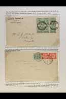 1918 - 1919 WAR STAMP COVERS Highly Attractive Collection Of War Stamp Franked Covers, Both Inland And Overseas Destinat - Giamaica (...-1961)