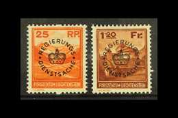 OFFICIALS 1933 Set, Mi 9/10, Very Fine Mint (2 Stamps) For More Images, Please Visit Http://www.sandafayre.com/itemdetai - Altri & Non Classificati