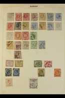 SURINAME 1873-1975 MINT & USED MISCELLANY. We See Useful 4 Collections Presented On Various Album With Much Of Interest. - Andere & Zonder Classificatie