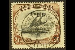 1907 2s 6d Black And Brown, Wmk Vertical, Thin Paper, SG 45a, Very Fine Used Central Cds. For More Images, Please Visit  - Papouasie-Nouvelle-Guinée