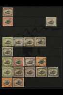 OFFICIALS Selection Of Fine Used "OS" Perfins Including 1908 2s 6d Black And Brown, 1908 Wmk Sideways Vals To 6d, Perf 1 - Papúa Nueva Guinea