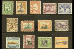 1933 William Wilberforce Set Complete, SG 168/80, Mint Very Lightly Hinged. A Fabulous Set In Lovely Condition (13 Stamp - Sierra Leone (...-1960)