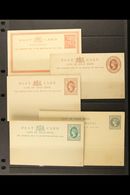 CAPE OF GOOD HOPE 1878-1909 POSTAL STATIONERY COLLECTION. An Attractive, All Different, Unused Collection Including 1878 - Sin Clasificación