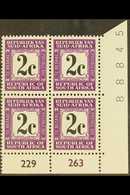 POSTAGE DUE 1971 2c Black And Deep Reddish Lilac With Afrikaans At The Top, SG D71 Or SACC 57aH, Very Fine Mint CONTROL  - Non Classificati