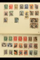 1924-53 USED COLLECTION On Album Pages. Includes 1924 8d, 1s 6d X2, 2s X6 (incl. A Block Of Four), 2s 6d And 5s, 1931-37 - Rhodesia Del Sud (...-1964)