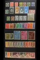 1860-1970 MINT & NHM GLASSINE SORTER A Small Box Filled With An Ex Dealers, "Scott" Numbered Stock In Glassine Envelopes - Altri & Non Classificati