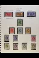 1931-51 KGVI FINE MINT COLLECTION Complete Basic Run For Period, 1938-54 Defins With A Number Of Additional Perfs & Shad - Swaziland (...-1967)