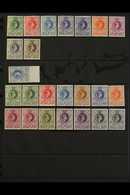 1938-54 NEVER HINGED MINT Perf. 13½ X 13 ½d To 1½d, Both 3d Shades, 4d, 6d, 5s And 10s, Perf. 14 1½d, Perf. 13½ X 14 Inc - Swaziland (...-1967)