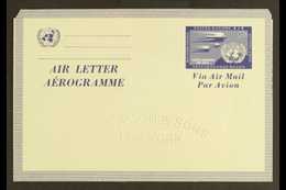 NEW YORK 1954 10c Royal Blue Air Letter, Scott UC2, Very Fine Unused, Perforated "DENNISON & SONS NEW YORK", With A Gain - Otros & Sin Clasificación